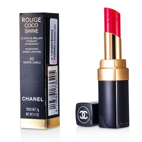 chanel rouge coco shine monte carlo 62|Raspberry Rouge: Chanel Rouge Coco Shine: 62 .